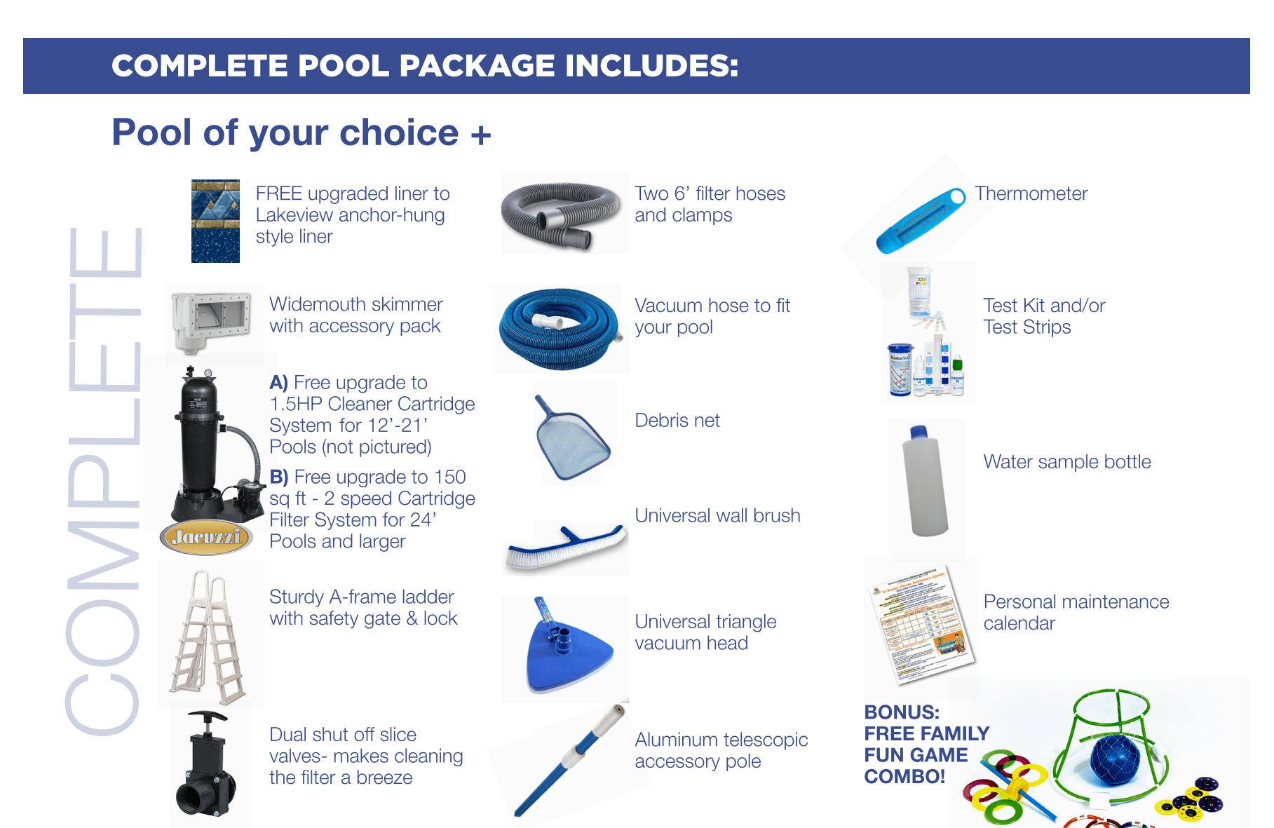 complete pool package